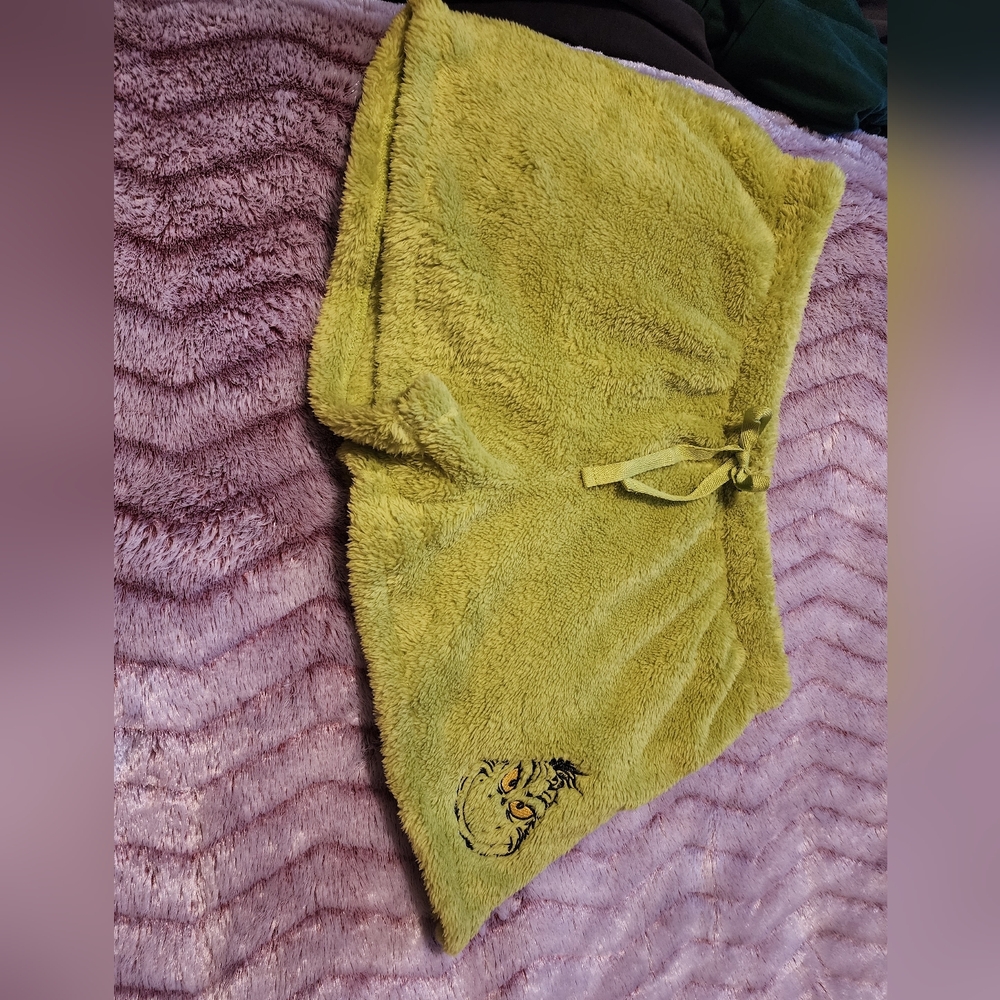 Cozy Yellow Fleece Shorts